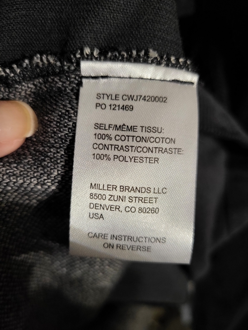 NEW Cruel Denim Women’s Black Corduroy Button Shacket SZ L - Picture 6 of 7